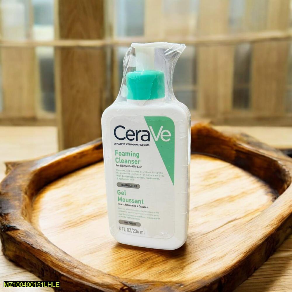 CeraVe Foaming Facial Cleanser for Normal to Oily Skin | Gentle Daily Face Wash | 236ml