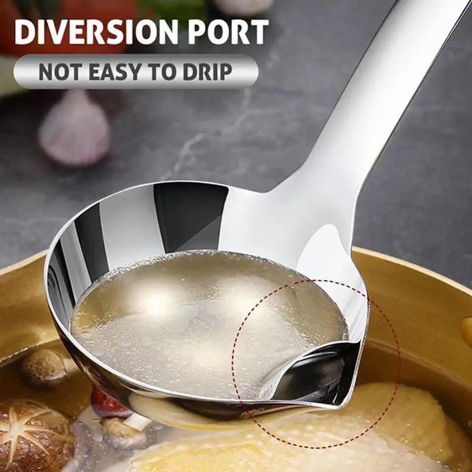 Smart Oil Separator Ladle – Soup, Yakhni & Curry Fat Removal Spoon