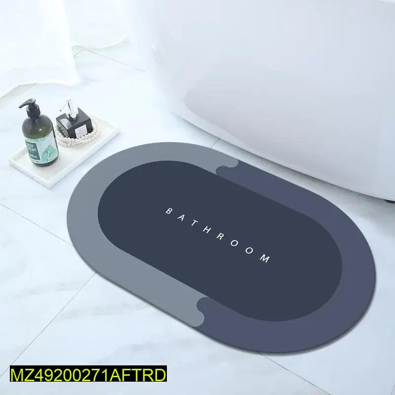 Super Absorbent Quick Dry Bathroom Floor Mat | Non-Slip Water Absorbing Rug